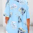 PRETTYGARDEN Summer Leopard Print Tops for Women Short Sleeve Crew Neck Floral T Shirts Casual Blouses (S)