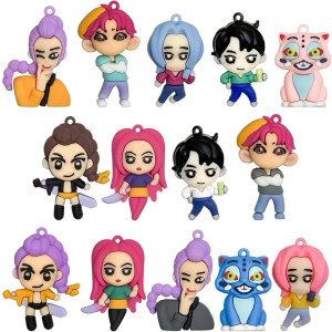 DUMPOP Keychains Action Figures Keychain