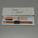 Smart Watch 45mm for Women Men(Dial/Answer Calls), 2.0" Fitness Tracker Watch with Heart Rate/Blood Pressure/Blood Oxygen Monitor for Android iOS (Rose Gold+Pink)