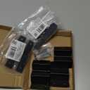 Renovators Supply Manufacturing Black H Cabinet Hinges 3 in. Wrought Iron Kitchen Cabinet Hinge with Hardware (Pack of 1)