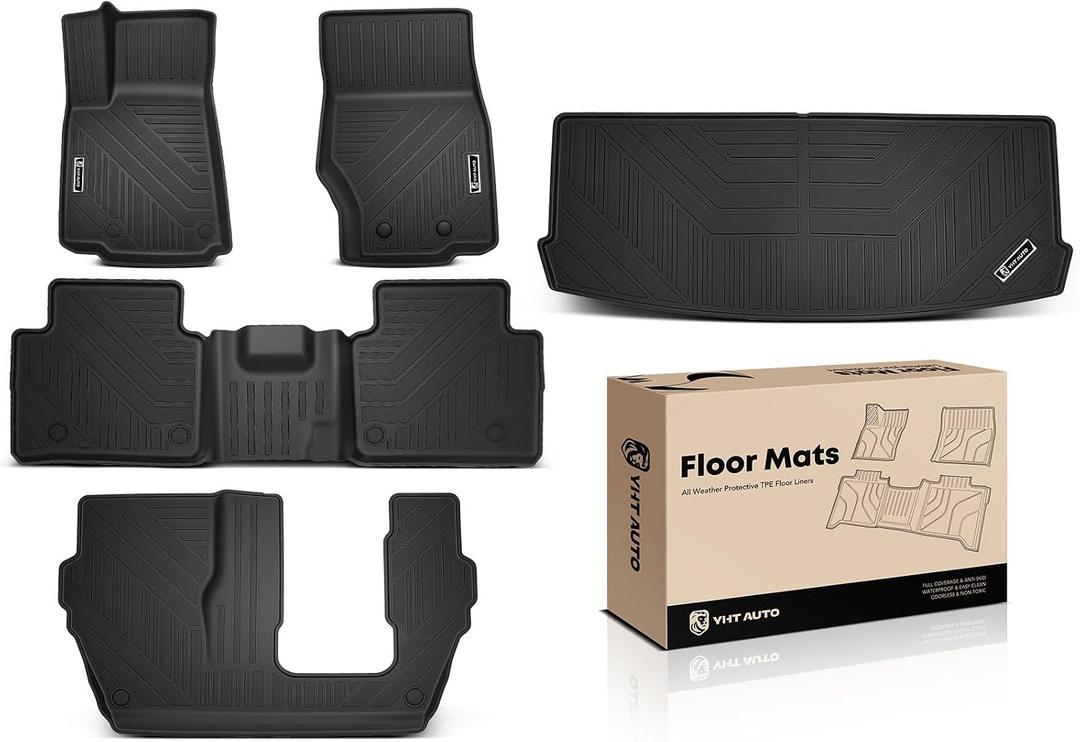 YHTAUTO Automotive Floor Mats for Jeep Grand Cherokee L WL 2021-2025