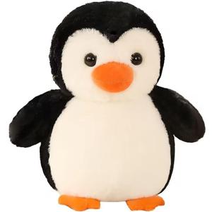 YUKOUQIAN Penguin Stuffed Animal Cute Plush Doll SoftToy 8.5" Gift for Girls Boys Birthdays Christmas Children's Day Halloween Thanksgiving Day (Penguin)