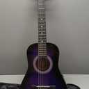 30" Wood Classical Guitar with Case and Accessories for Kids/Girls/Boys/Beginners (Purple Gradient)