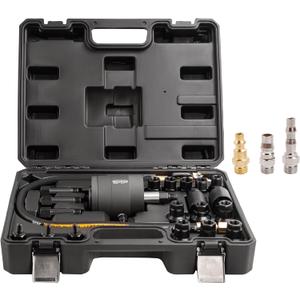 Pneumatic Injector Puller - Heavy Duty Engine Puller Tool for Diesel & Gas Injectors, Universal Fit with Adapters (23pcs)