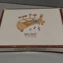 Kids Drum Set Montessori Musical Instruments for Toddlers 1-3, Wooden Baby Drum Kit with Xylophone, Preschool Music Toys for Early Learning, Educational Birthday Gift for Boys Girls (Multicolored)