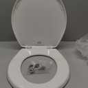 Bemis Slow Close Round Toilet Seat, Easy Clean Hinges, White
Lid never slams, quick-release for deep cleaning, durable plastic, 730SLEC