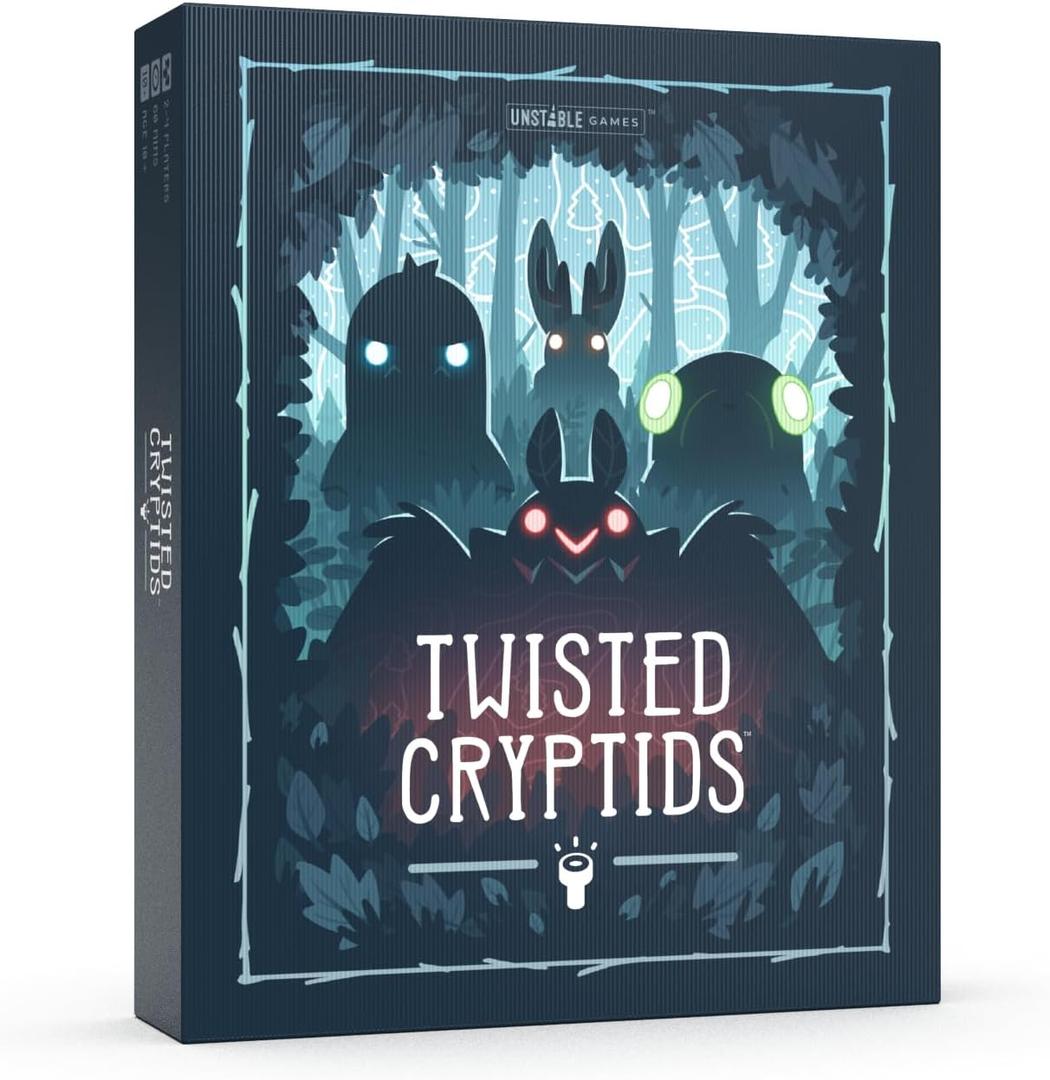 Unstable Games Twisted Cryptids Board Game - Strategy Card Game for Adults and Kids - Family Board Games for 2-4 Players, Ages 12 and Up - from The Creators of Unstable Unicorns and Here to Slay
