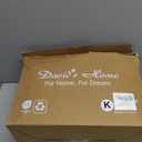 David's Home Waffle Wave Duvet Cover Set King Size, Soft Breathable 1 Comforter Cover with 2 Pillowcases, Textured Home Decor Bedding Set Cozy for All Seasons, White 104"×90", NO Insert