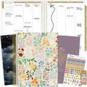 bloom daily planners 2026 Hourly Appointment Planner (January to December) - 8.5 x 11 Timed Vertical Weekly Planner with Time Slots, Monthly Views, Interchangeable Cover