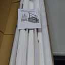 Hand Rails for Outdoor Steps,3 Step Stair Handrail & Indoor Stair Railing KitWhite Railings for Outdoor Steps and Hand Rails for Seniors for Porch2 Step White