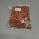 4 x EOBOH 24PCS Bead Necklace, Orange Bead Necklaces Party Favors, 33" Mardi Gras Necklaces, Festival Parade Throw Accessories for Mardi Gras Halloween Wedding Celebrations Decorations