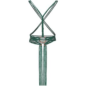Joukavor Viking Troll Cross Belt Norse Witch Rope Belt for Women