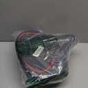 Bicycle Seat, Bike Seat for Women Men Extra Comfort Wide, Oversized Comfortable Seats Saddle for Peloton Bikes, Fit for Exercise Bikes, Electric Bikes, Mountain Bikes, Cruiser Bikes (Red)