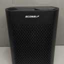 Powerful Air Purifiers for Home Large Room Up to 2400 Ft, ECOSELF HEPA Air Purifier with PM 2.5 Air Quality Display 20dB Sleep Mode, Air Purifiers for Bedroom Office Living Room HAP602 Black