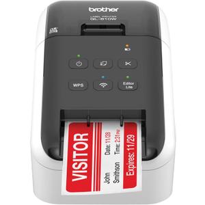 Brother RQL-810W- (QL-810W) Ultra-Fast Label Printer with Wireless Networking White