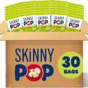 SkinnyPop Popcorn, Original, Whole Grain, Dairy-Free Snack, 0.65oz Bags (30 ct)