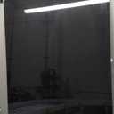 Glass Magnetic Black Board - 48 x36 Inches Frameless Dry Erase Blackboard for Wall, Wall Mounted Glass Board, Writing Board for Office, Meetings and Schools