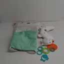 Bright Starts Tummy Time Prop & Play Baby Activity Mat with Support Pillow & Taggies - Polar Bear 35 x 29.5 in., Newborn and up