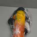 Insulated Water Bottle 40 oz, Triple Wall Vacuum Stainless Steel (Cold for 48 Hrs), Leak Proof & Non-BPA, Modern Water Flask Jug with Paracord Handle & Straw Spout Lids, Ombre Orange