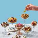 3 x Yupik PB Meets J Mix, 4.8 Oz, Crunchy & Soft Snack, Peanut Butter & Jelly, Blend of Peanuts, Dried Strawberries, Peanut Butter Chocolate Cups & Shortbread Cookies, Sweet Trail Mix, Party Snacks