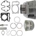 labwork Cylinder Piston Gasket Top End Kit Replacement for Honda Sportrax TRX400EX Replacement for 13101-KCY-670 12191-KCY-672 1999-2008