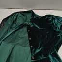 Green Victorian-style suit 2-piece velvet set, L