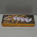 Stainless Steel Taco Holder Set of 4, Total 16 Tacos – Each Taco Rack Up to 4 Tacos, Reusable, Dishwasher & Microwave Safe, Rust-Proof Taco Shell Stands for Kitchen, Parties, and Family Gatherings