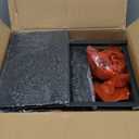 Furologee TV Stand with 4 Drawers, 43 inch Entertainment Center with Open Shelves, Media Center for 50" TV, Television Stand for Bedroom, Living Room/Light Black Oak