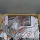 Dog Grooming Vacuum Kit - 3L Vacuum with 7 Tools, Low Noise Electric Clipper and Brush for Pet Shedding at Home, White