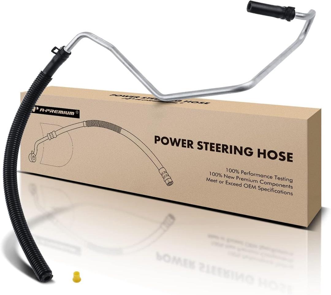 A-Premium Power Steering Return Hose Line Assembly Compatible with Chevrolet Tahoe 1995-2000, C1500 Pickup 1996-1999, C1500 C2500 Suburban 1995-1999, C2500 Pickup 1995-2000 & Cadillac & GMC & Hummer