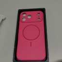 Magnetic for iPhone 17 Pro Max Case, [Matte Solid Color] [Full Camera Protection] Protective Case for iPhone 17 Pro Max - Deep Green