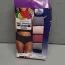 Fruit of the Loom Women's No Show Seamless Underwear, Amazing Stretch & No Panty Lines (8, Low Rise Brief - 6 Pack)