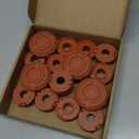 20 Pack Trimmer Spool Line for Worx,(WA0010)Replacement Trimmer Spool Line for Worx,Trimmer Line Refills 0.065 inch for Worx,Suitable for Worx String Trimmers(16 Pack Grass Trimmer Line,4 Trimmer Cap)