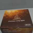 JMEXSUSS 168FT 600 LED Christmas Lights Outdoor Waterproof Clear Wire Indoor String Lights for Outside Warm White Christmas Tree Lights Plug in for Bedroom Wedding Party Valentines Decor