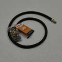 33'' Air Release Extension Hose, 7-Pack Tire Inflator Replacement Hose w/Presta Valve Adaptor&Ball Pump Needle Kit, Tire Valve Air Chuck Lock for Bike Pump Portable Air Compressor Attachments (Upgraded Set)