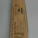 INVENHO Heated Cat Bed, Waterproof Adjustable Temperature Dog Cat Heating Pad with Timer, Indoor Pet Heating Pad for Cats Dogs Electric Pads for Dogs Cats, Pet Heated Pad (S: 18" x 16") (Grey)