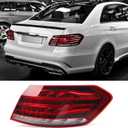 ZXMT Outer Tail Light Lamp Assembly Compatible with Mercedes Benz E-Class W212 2014 2015 2016 E350 E400 E550 E63 AMG Rear Tail lamp Bake Lamp 2129061403(Right Passenger side)