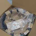 CAROTE Non Stick Frying Pan Skillet, Omelet Pan, Healthy Non Toxic Granite Chef Pan, Induction Compatible Egg Frying Pan with Heat-Resistant Handle, PFOA-Free,Black, 12"