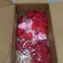 ARIKJ Valentines Day Decorations, Special Night Romantic Decorations  I Love You Light Up Letters Luminary Bags with Bright Flameless Tea Candles and Fake Rose Petals, Happy Anniversary