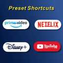 Replacement for Fire Stick Remote, firestick Remote, w/YouTube, Disney Shortcuts, for Amazon Cube, Echo Show