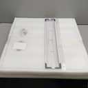 Hasipu Vanity Mirror with Lights and Bluetooth Speaker, 32" x 21.7" LED Makeup Mirror, Lighted Makeup Mirror with Dimmable 3 Modes, USB Charging Port, Round Black