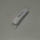 3 x Glass Nail File with Case - Long Glass Nail Buffer for Shining Natural Nails and Smooth Natural Nail Edges, Nano Nail File (2, Count)