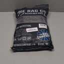 The Rag Company Gauntlet Car Drying Towel - 70/30 Korean Microfiber, Dries Faster Without Scratching, 900gsm, 20x30 inches, Ice Grey/Grey, Pack of 1