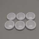 Puck Lights with Remote Control, Battery Operated LED Push Light Wireless, 13 Color RGB - for Closet, Bedroom Wall, Under Cabinet, Battery Powered Puck Lights. Convenient 3M Stick On, 6 Pack (White)