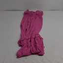 GRACE KARIN Womens 2025 Summer Dress Casual Sleeveless Spaghetti Strap Smocked Ruffle Beach Long Maxi Dress with Pockets S Pink