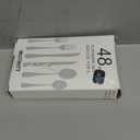 48 Pcs Silverware Set with Steak Knives Service for 8,Stainless Steel Flatware Set,Mirror Polished Cutlery Utensil Set,Home Kitchen Eating Tableware Set,Include Fork Knife Spoon Set,Dishwasher Safe