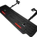 FH Group Universal Fit BumperButler Rubber Mat for Rear of Vehicle Universal Fit for Trucks, SUVs, and Vans Black Automotize Accessories