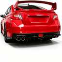 Rear Bumper Diffuser Lip Spoiler for 2015-2021 Subaru WRX and WRX STI