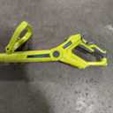 Electric Weed Wacker Cordless Eater Battery Powered Brushless Brush Cutter with 2X4.0Ah Batteries and Charger 24V Powerful Weed Trimmer 2 Types Metal Blades for Lawn Yard Garden (Green)