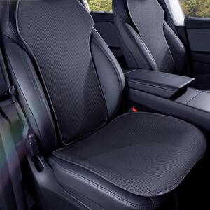 TOPABYTE Car Seat Cover Full Set for Tesla Model Y Juniper 2020-2026 Seat Cushion Cover Interior Seat Protector for Model Y Launch Series Accessories, Black